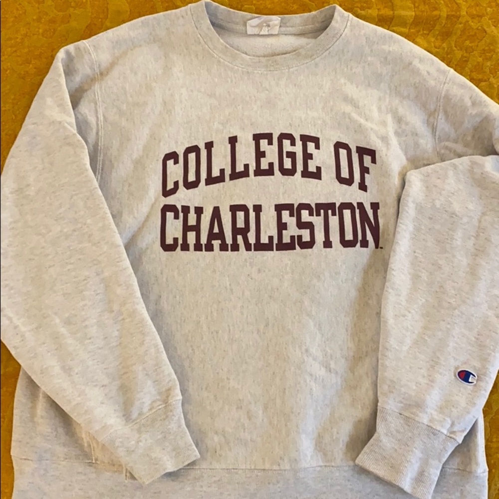College of Charleston Reverse Weave Champion Crew